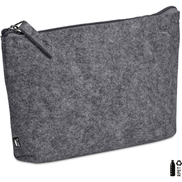 Okiyo Kesho Recycled PET Felt Accessory Bag - Image 4