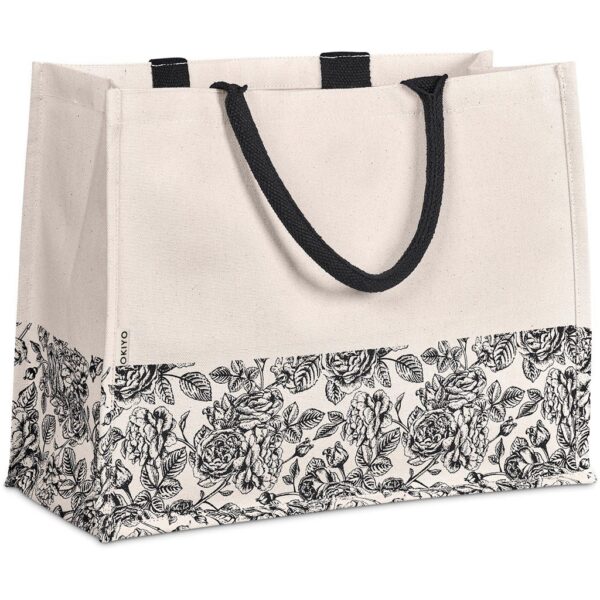 Okiyo Hana Printed Cotton Tote - Image 3