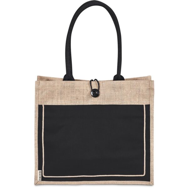 Okiyo Umi Jute & Cotton Tote - Image 4