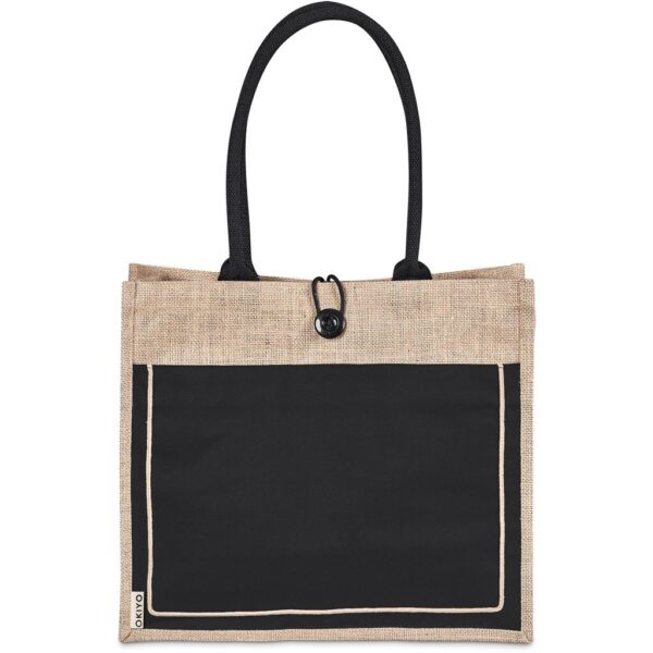 Okiyo Umi Jute & Cotton Tote - Image 3