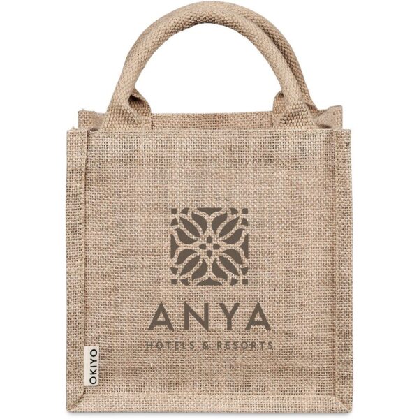 Okiyo Miyag Mini Jute Gift Bag - Image 5