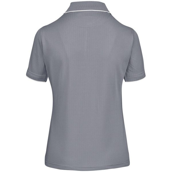 Ladies Elite Golf Shirt - Grey - Image 3