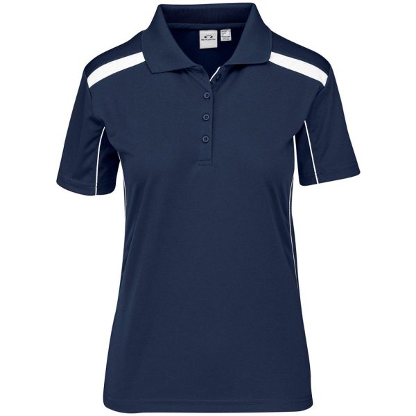 Ladies United Golf Shirt - Navy - Image 3