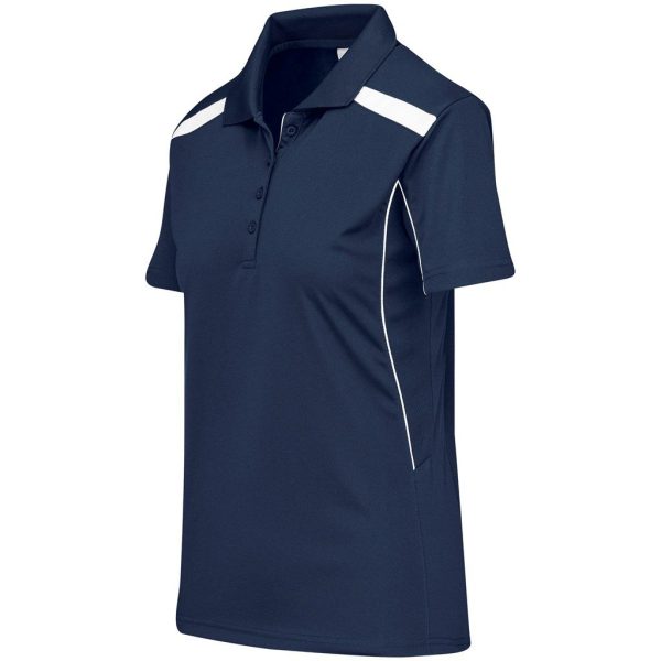 Ladies United Golf Shirt - Navy - Image 2