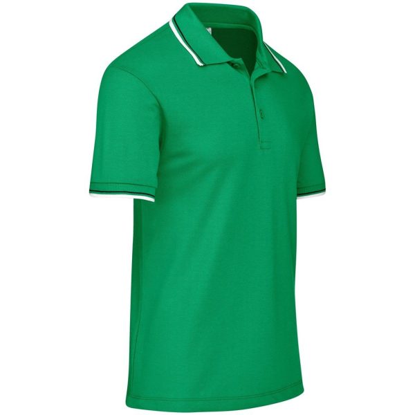 Mens Cambridge Golf Shirt - Green - Image 4