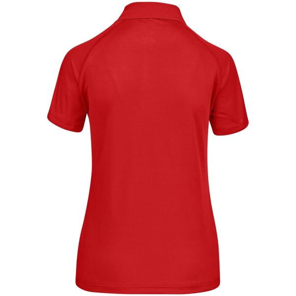 Ladies Sprint Golf Shirt - Red - Image 2