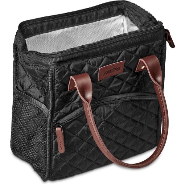Kate Quilted 12-Can Lunch Cooler - Image 4