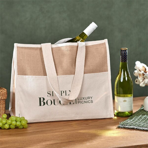 Okiyo Zetsuen Jute & Cotton 30-Can Cooler - Image 2