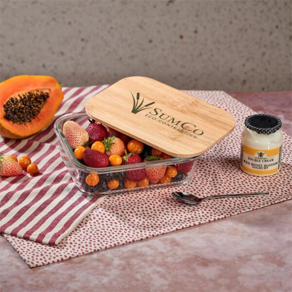 Okiyo Moshi Glass & Bamboo Lunch Box - Image 8