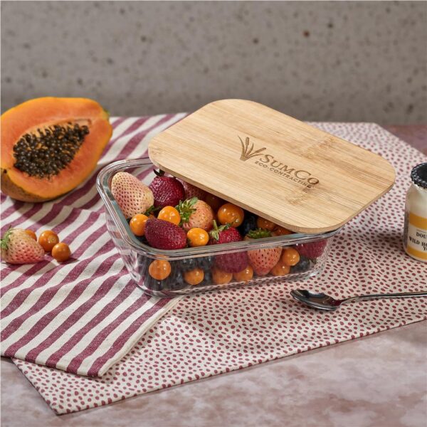 Okiyo Moshi Glass & Bamboo Lunch Box - Image 11