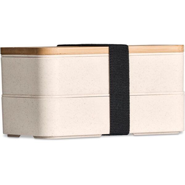 Okiyo Dura Wheat Straw & Bamboo Lunch Box Set - Image 7