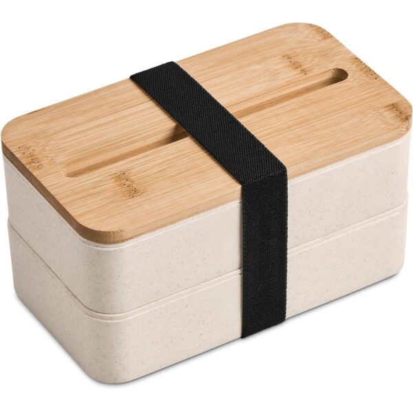 Okiyo Dura Wheat Straw & Bamboo Lunch Box Set - Image 10