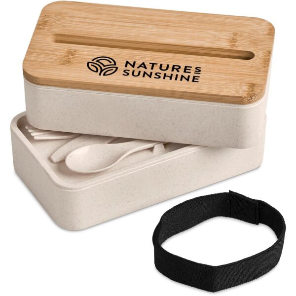 Okiyo Dura Wheat Straw & Bamboo Lunch Box Set - Image 17