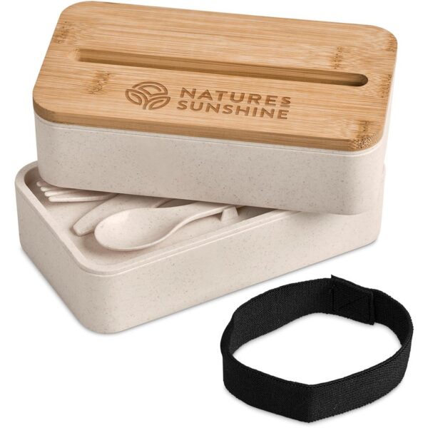 Okiyo Dura Wheat Straw & Bamboo Lunch Box Set - Image 24