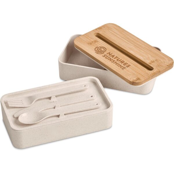 Okiyo Dura Wheat Straw & Bamboo Lunch Box Set - Image 14