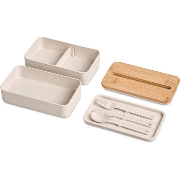 Okiyo Dura Wheat Straw & Bamboo Lunch Box Set - Image 22