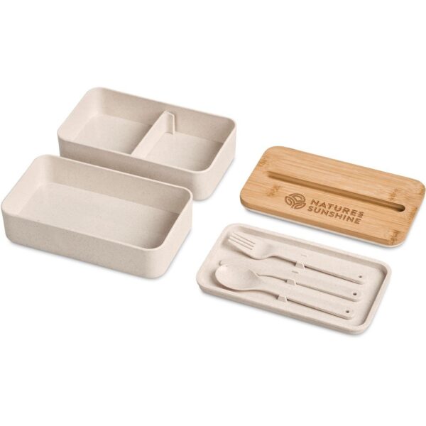 Okiyo Dura Wheat Straw & Bamboo Lunch Box Set - Image 21
