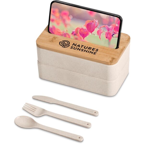 Okiyo Dura Wheat Straw & Bamboo Lunch Box Set - Image 25