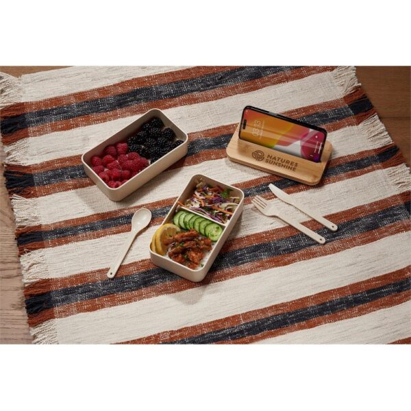 Okiyo Dura Wheat Straw & Bamboo Lunch Box Set - Image 20