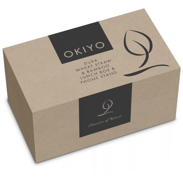 Okiyo Dura Wheat Straw & Bamboo Lunch Box Set - Image 9