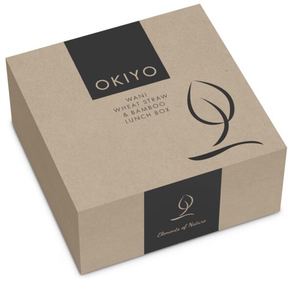 Okiyo Wani Wheat Straw & Bamboo Lunch Box - Image 7
