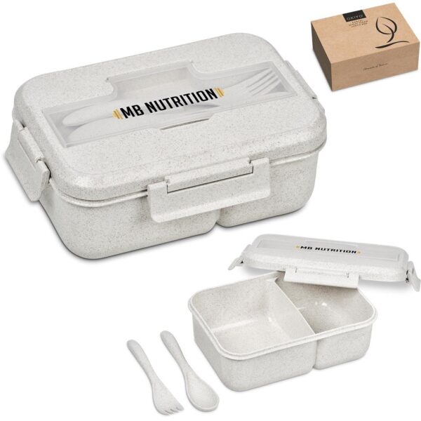 Okiyo Ranchi Wheat Straw Lunch Box Set - Image 12
