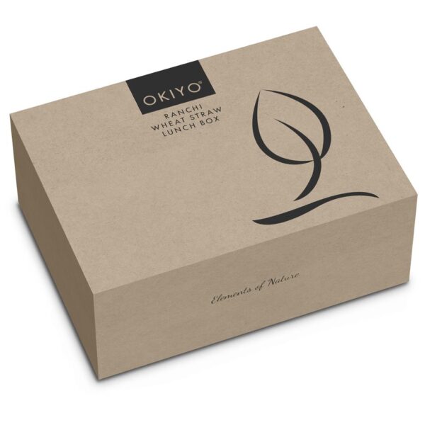 Okiyo Ranchi Wheat Straw Lunch Box Set - Image 3