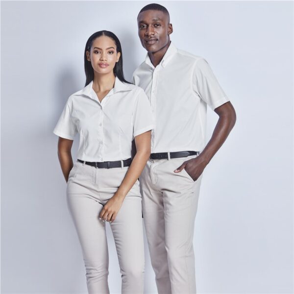 Ladies Short Sleeve Sheffield Stretch Shirt - Image 3