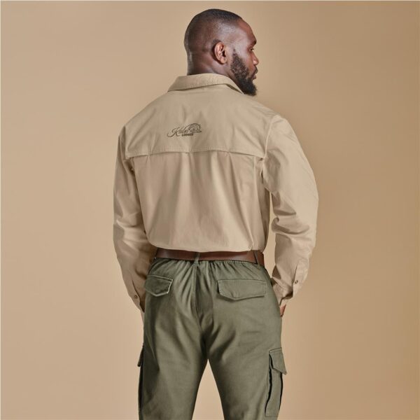 Mens Long Sleeve Mawenzi Twill Shirt - Image 3