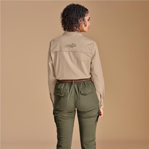 Ladies Long Sleeve Mawenzi Twill Shirt - Image 7