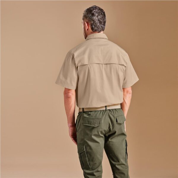 Mens Short Sleeve Mawenzi Twill Shirt - Image 2