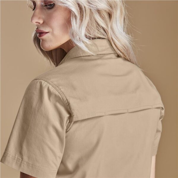 Ladies Short Sleeve Mawenzi Twill Shirt - Image 10