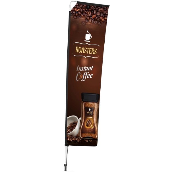 Legend 3M Sublimated Telescopic Double-Sided Flying Banner - 1 complete unit - Image 7