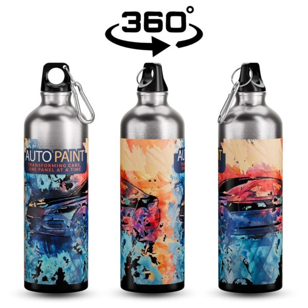 Crossover Aluminium Water Bottle - 750ml - Image 4