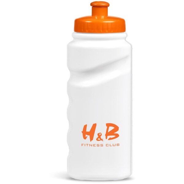 Annex Plastic Water Bottle - 500ml - Orange - Image 5