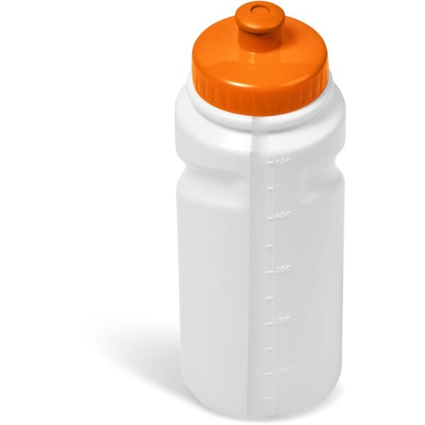 Annex Plastic Water Bottle - 500ml - Orange - Image 3