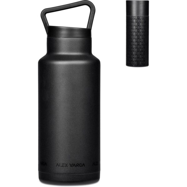 Alex Varga Barbella Stainless Steel Vacuum Water Bottle - 1 Litre - Image 3
