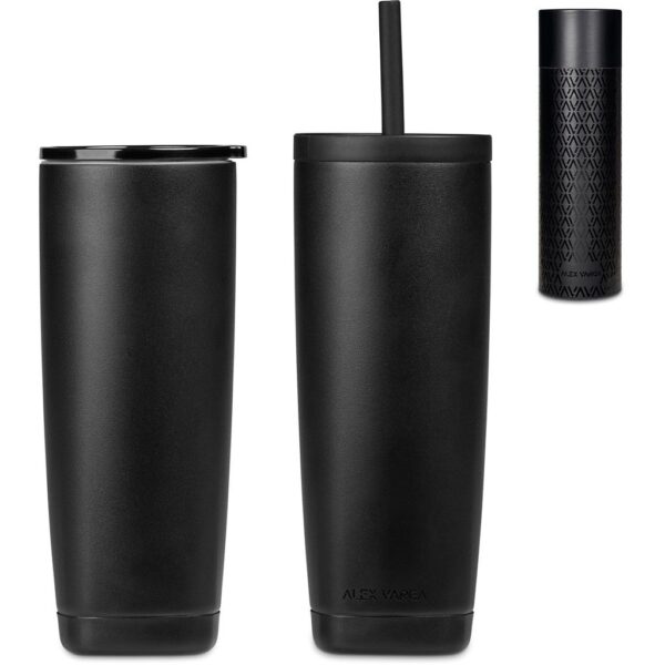 Alex Varga Aurelian Stainless Steel 2-in-1 Vacuum Tumbler & Straw - Image 18