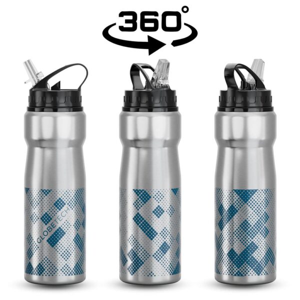 Eva & Elm Atlas Aluminium Water Bottle - 750ml - Image 2