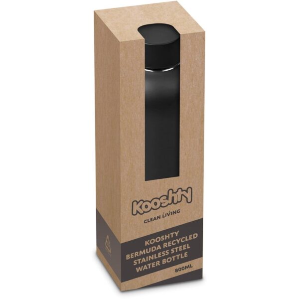 Kooshty Bermuda Recycled Stainless Steel Water Bottle – 800ml - Image 3
