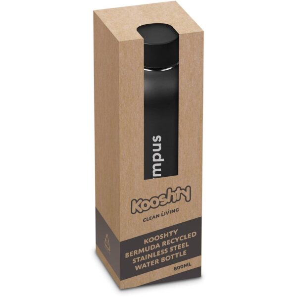 Kooshty Bermuda Recycled Stainless Steel Water Bottle – 800ml - Image 4