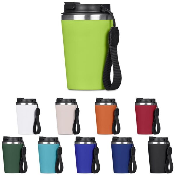 Kooshty Luca Stainless Steel & Plastic Double-Wall Tumbler – 350ml - Image 2