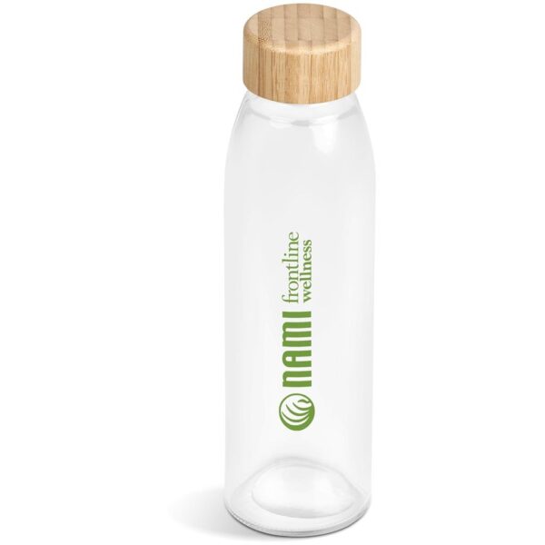 Okiyo Wabi-Sabi Glass Water Bottle - 500ml - Image 9
