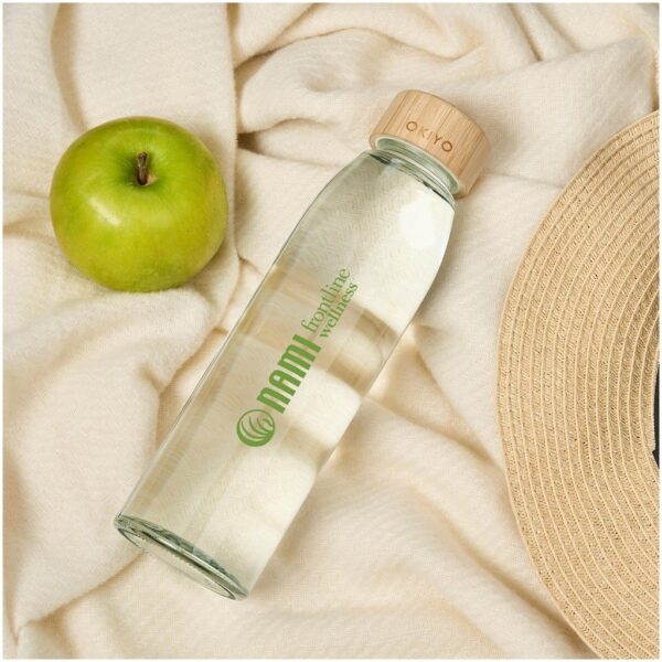 Okiyo Wabi-Sabi Glass Water Bottle - 500ml - Image 17