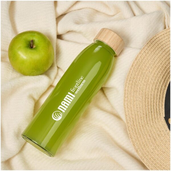 Okiyo Wabi-Sabi Glass Water Bottle - 500ml - Image 12