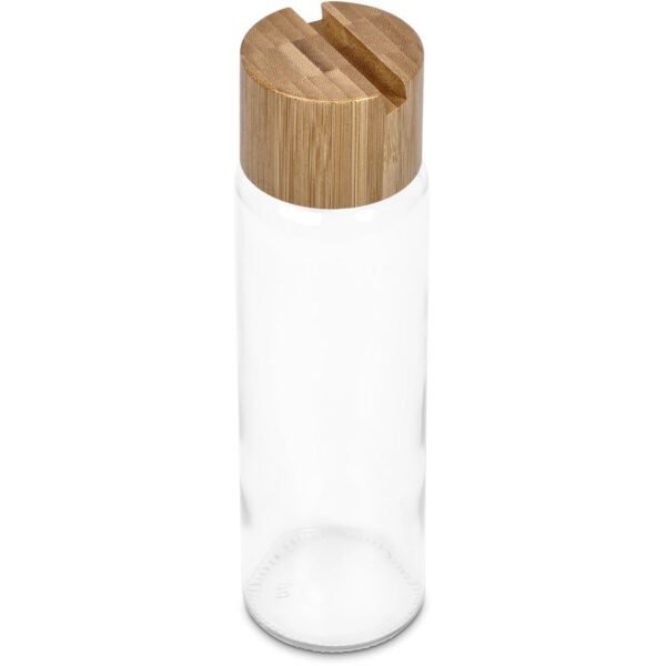 Okiyo Kenko Phone Stand Glass Water Bottle – 700ml - Image 3
