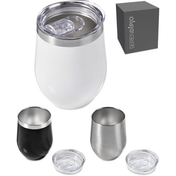 Serendipio Sheridan Stainless Steel Vacuum Tumbler - 300ml - Image 4