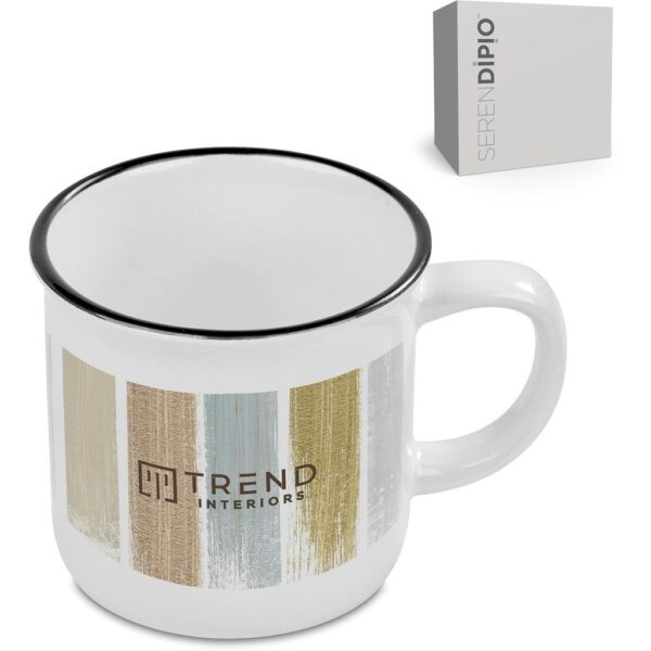 Serendipio York Ceramic Sublimation Coffee Mug - 280ml - Image 2