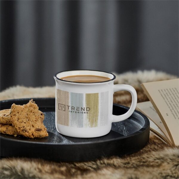 Serendipio York Ceramic Sublimation Coffee Mug - 280ml - Image 3