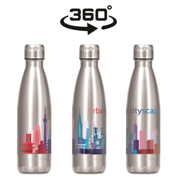 Serendipio Discovery Stainless Steel Vacuum Water Bottle - 500ml - Image 5